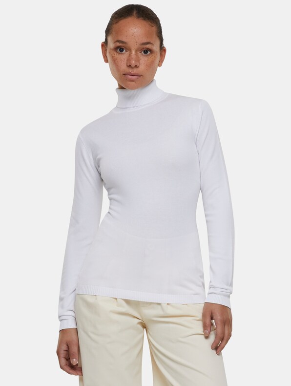 Urban Classics Ladies Knitted Turtleneck Longsleeves-0