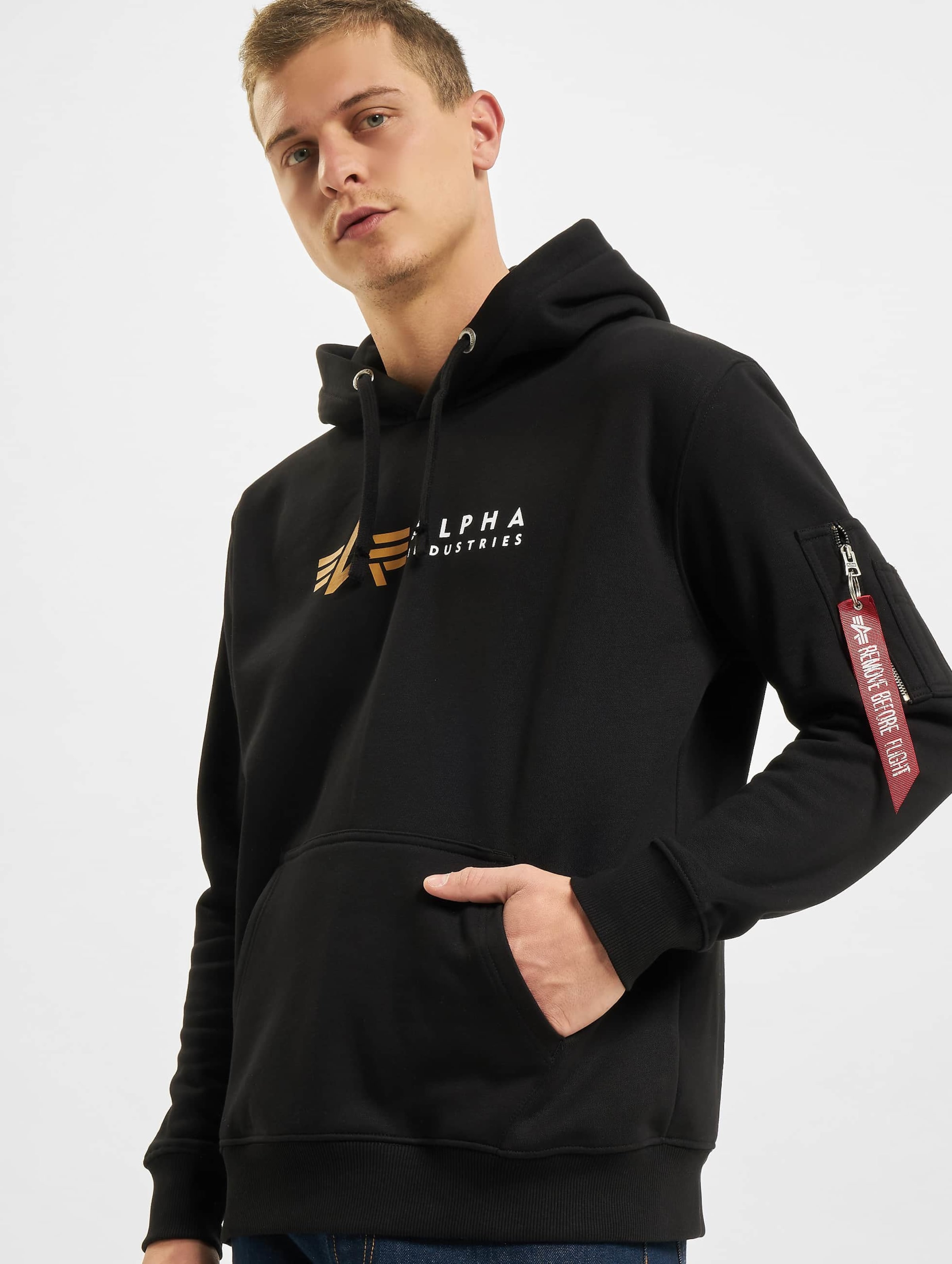 Alpha industries hot sale hoodie gold