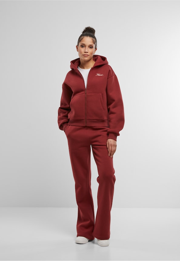 Kani Script Print Zip Hoodie-2