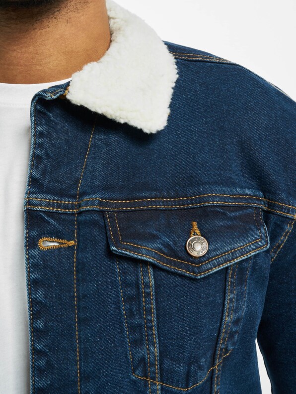 Denim Project Kash Teddy Jeansjacken-3