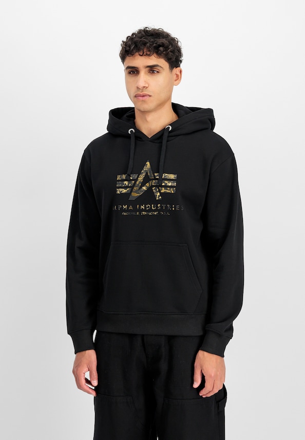 Basic Hoodie BL Effect Print-0