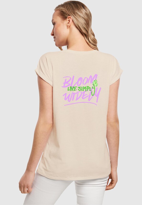 Ladies Never Too Late Extended Shoulder Tee-1