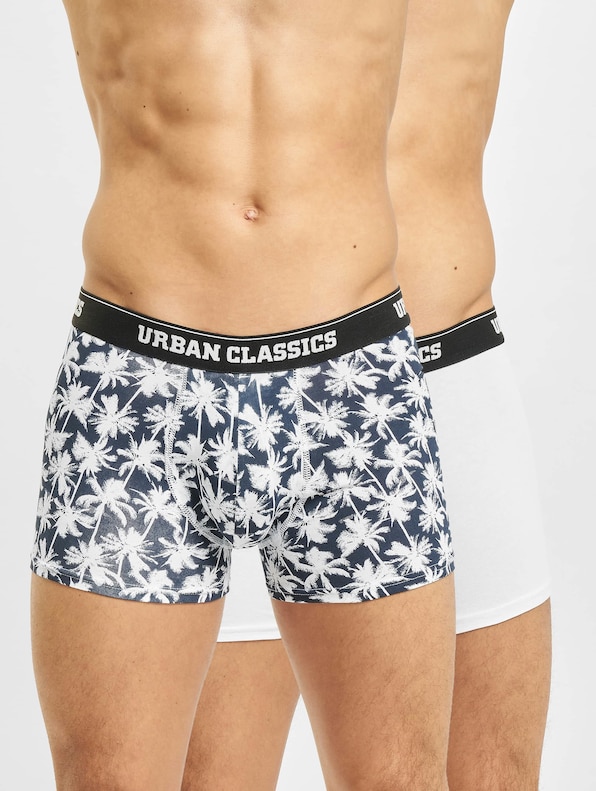 Urban Classics Men Double Pack Boxershort Small-0