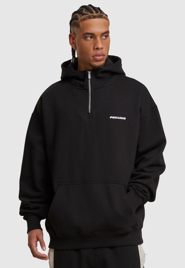 Logo Oversized Halfzip -0