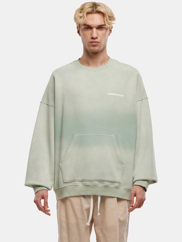 Matcha Oversized Washed Sweater-2