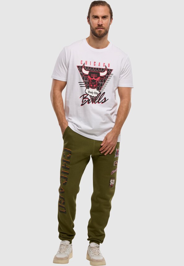 Mitchell & Ness NBA Script Flight - Chicago Bulls Jogginghose-3