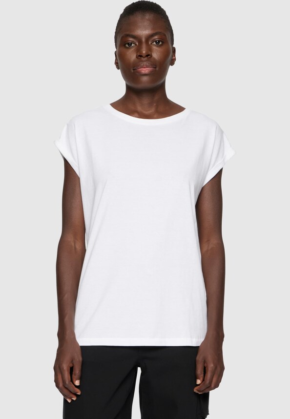 Pre-Pack Ladies Extended Shoulder Tee 2-Pack-2