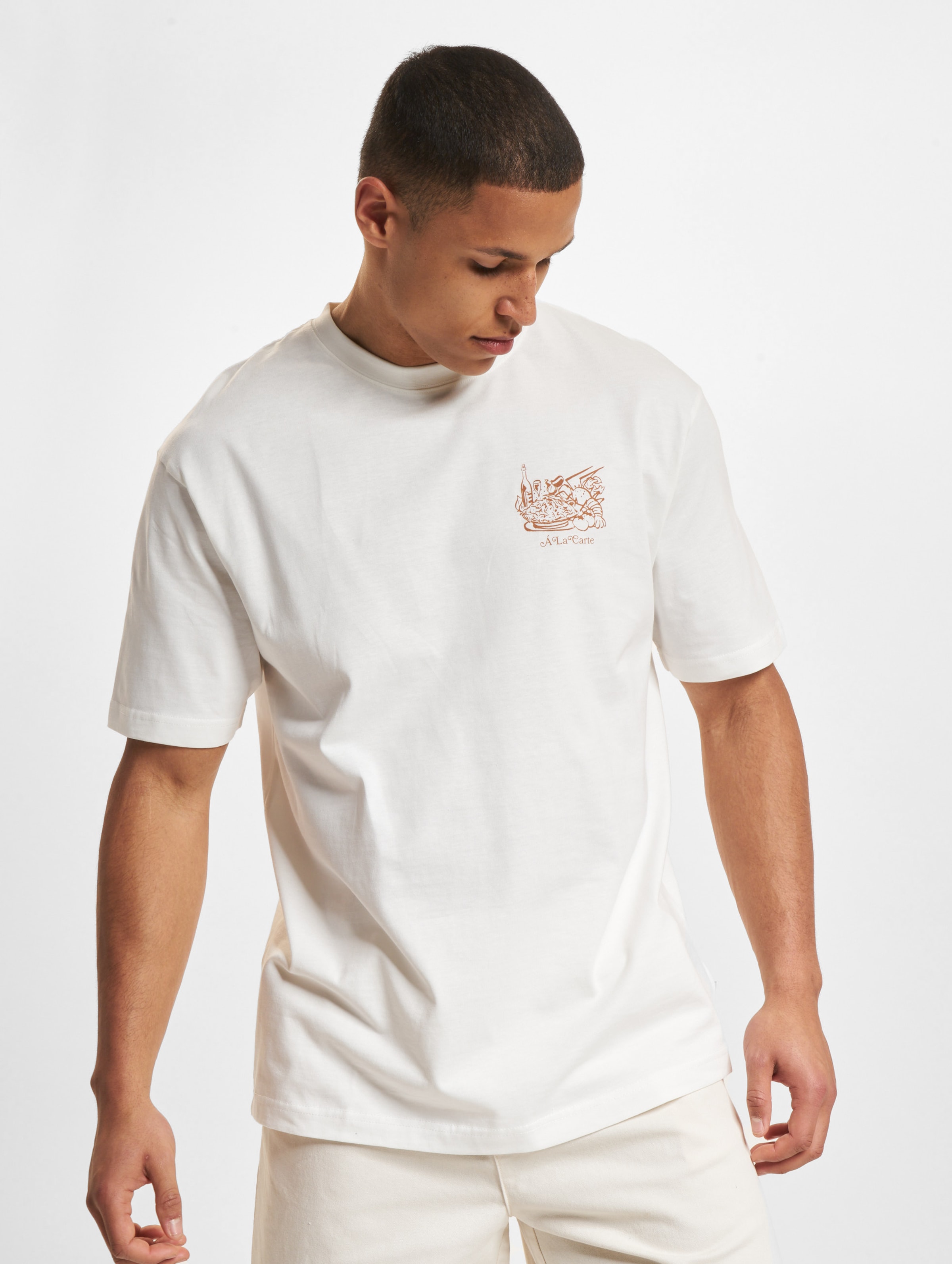 Only & Sons Troy Relaxed T-Shirt Männer,Unisex op kleur wit, Maat XXL