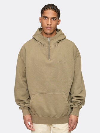 Logo Oversized Halfzip