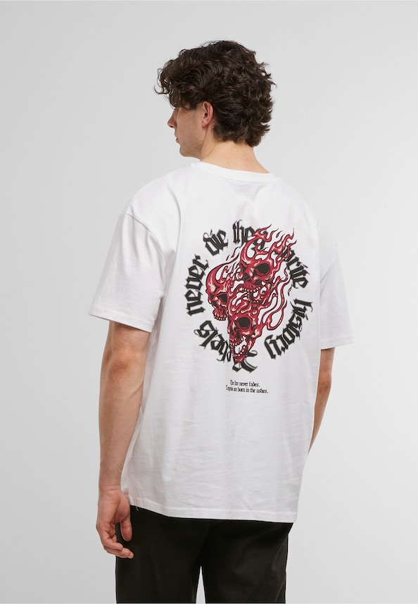 MJG Heavy Oversized Tee - Rebels never die-1