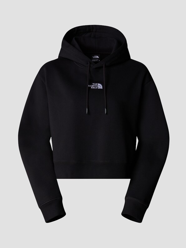 The North Face Essential Crop Hoodies-3