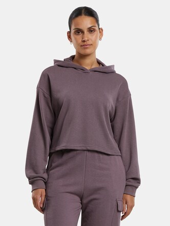 Ladies Oversized Cropped Light Terry 