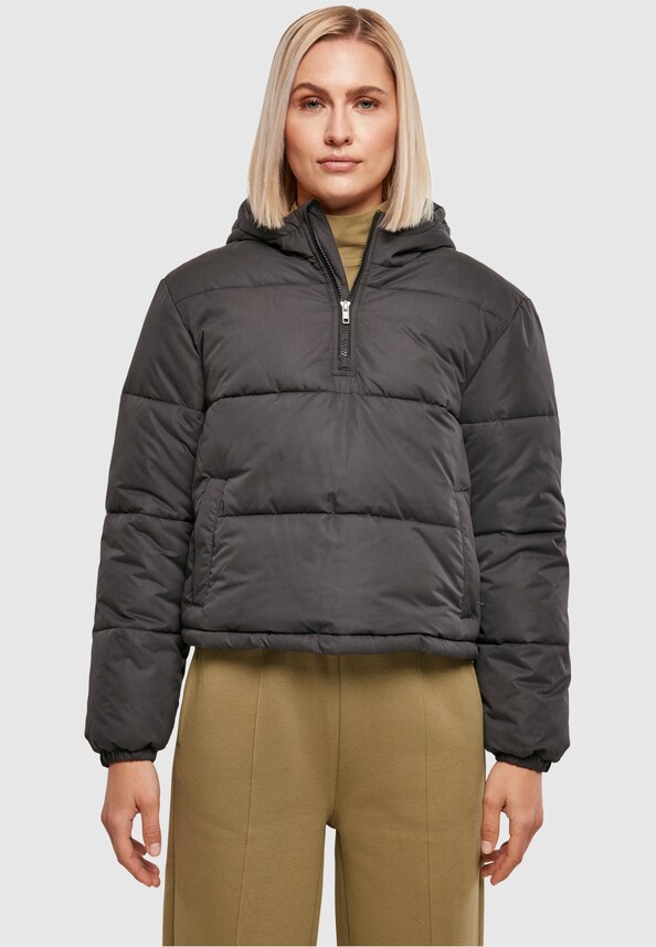 Ladies Puffer Pull Over-2