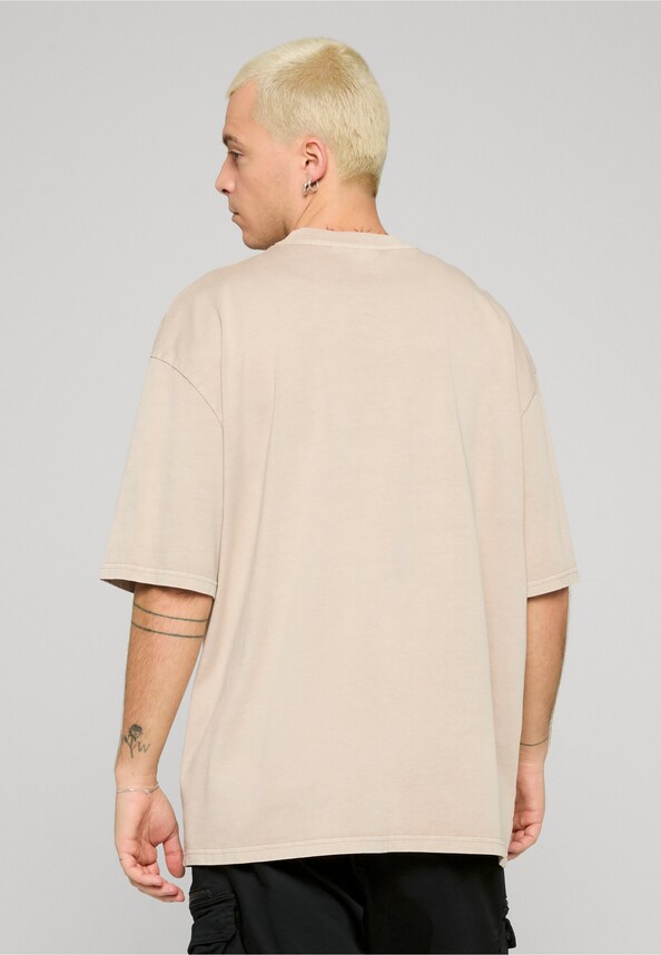 Baylor Oversized Tee Vintage Dark Stone-1