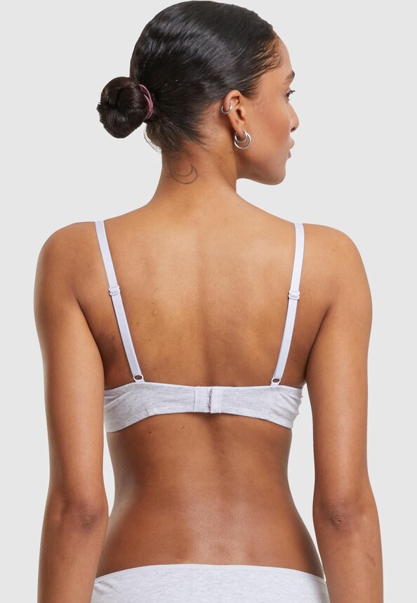 Ladies Basic Cotton Bra 2-Pack-14