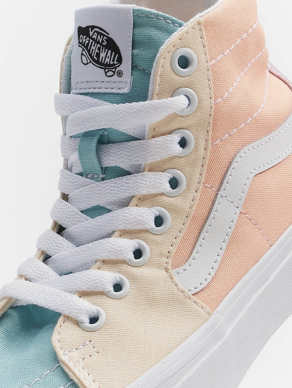 Vans UA SK-HI Tapered Pastel Block Sneakers-7