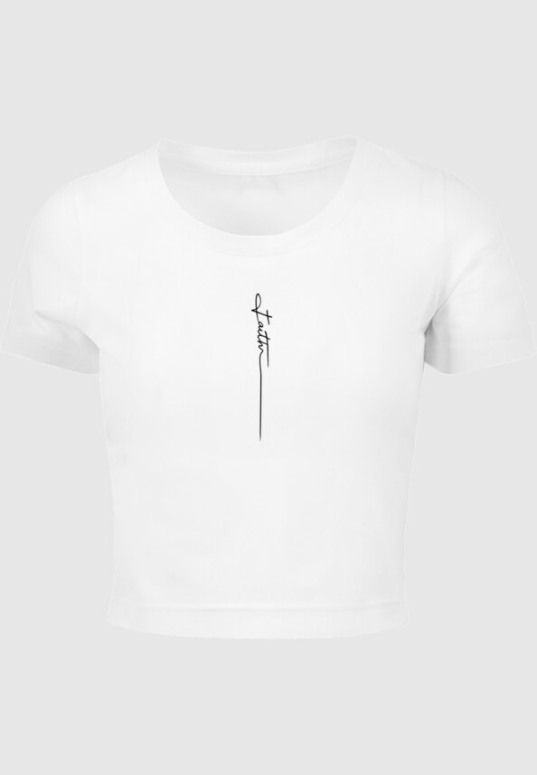 Ladies Faith Cropped-2