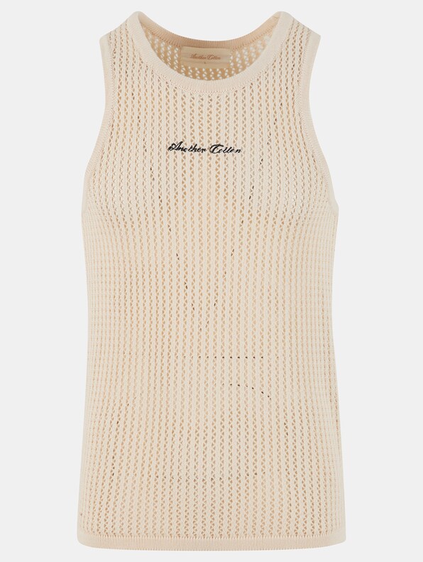Oversized Mesh Knit Tanktop-4