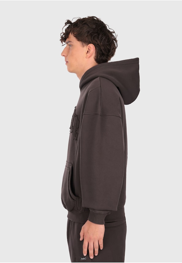 RAW EDGES SEAM HOODIE-2