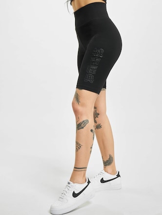 Ladies High Waist Branded Cycle Shorts