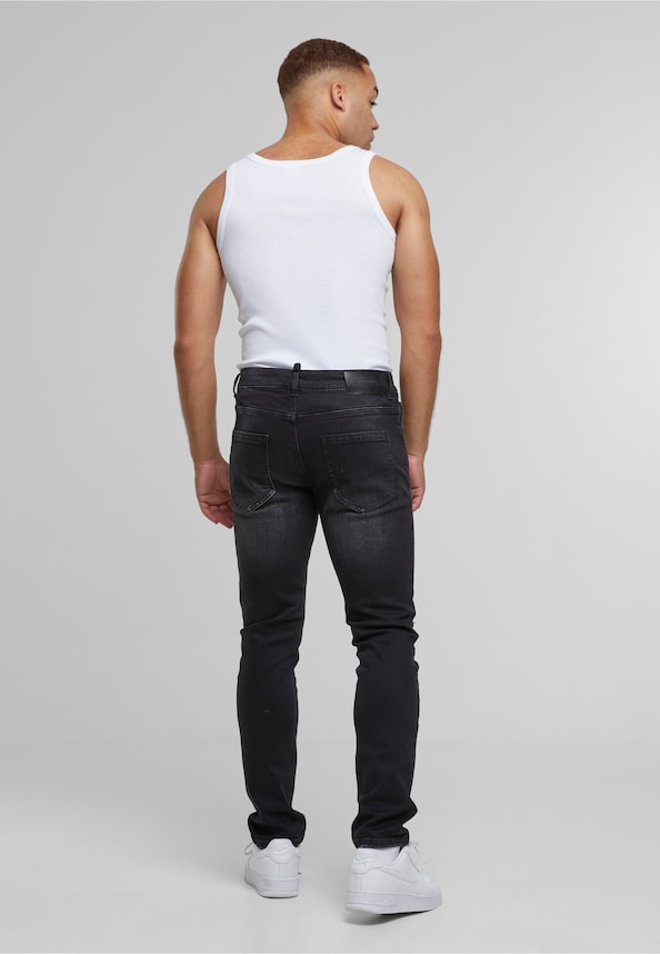 LEONARDO RIPPED SLIM FIT JEANS-4