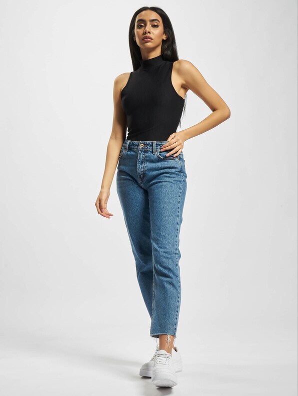 Ladies Sleeveless Rib-5