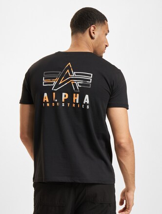 Alpha Industries Camo Logo Puff Print BP T-Shirt