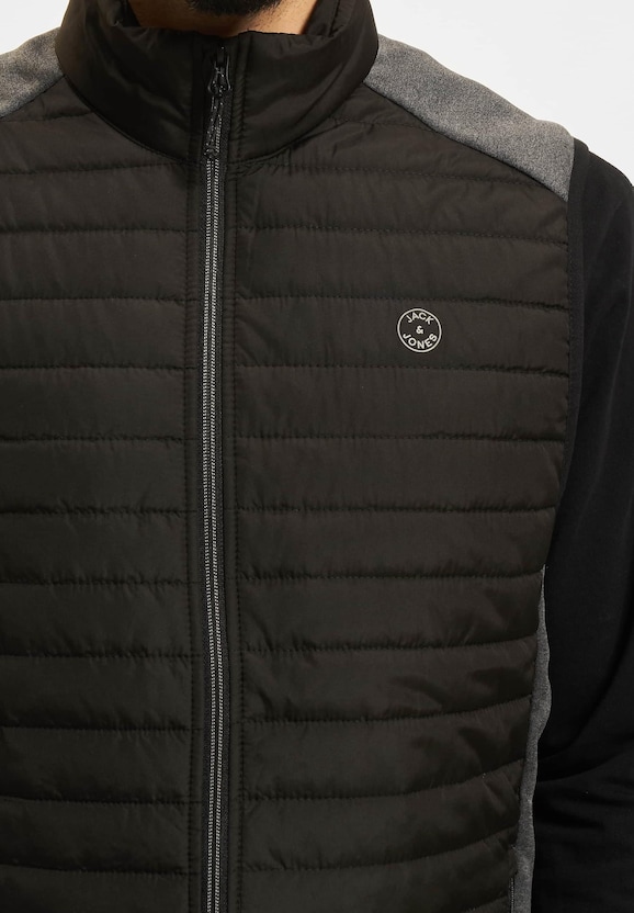 Jack & Jones Multi Bodywarmer Collar Vest-2