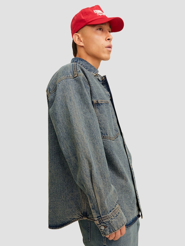 Jack & Jones Henry Denim Overshirt Hemden-2