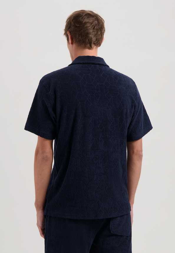 Myron Shirt Jacquard Toweling-1