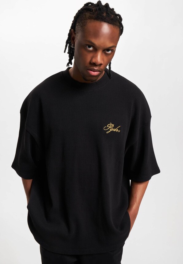 PEGADOR Quat Waffle Boxy T-Shirt-0