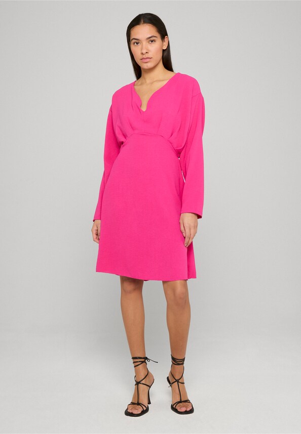 Cloud5ive Musselin Fledermauskleid mit Teilungsnähten-0