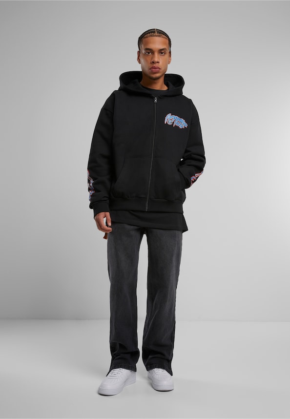 Hooded Guy Oversize Zip Hoody-4