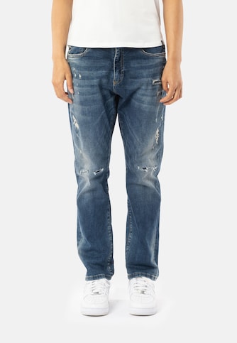 LEONA DESTROYED - denim