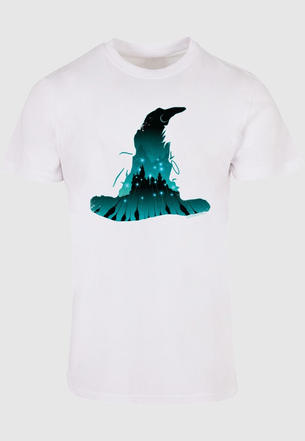 Harry Potter - Hogwarts Silhouette Basic T-Shirt-2