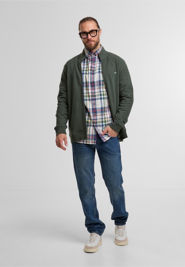 Sweat Stand-Up Cardigan-2