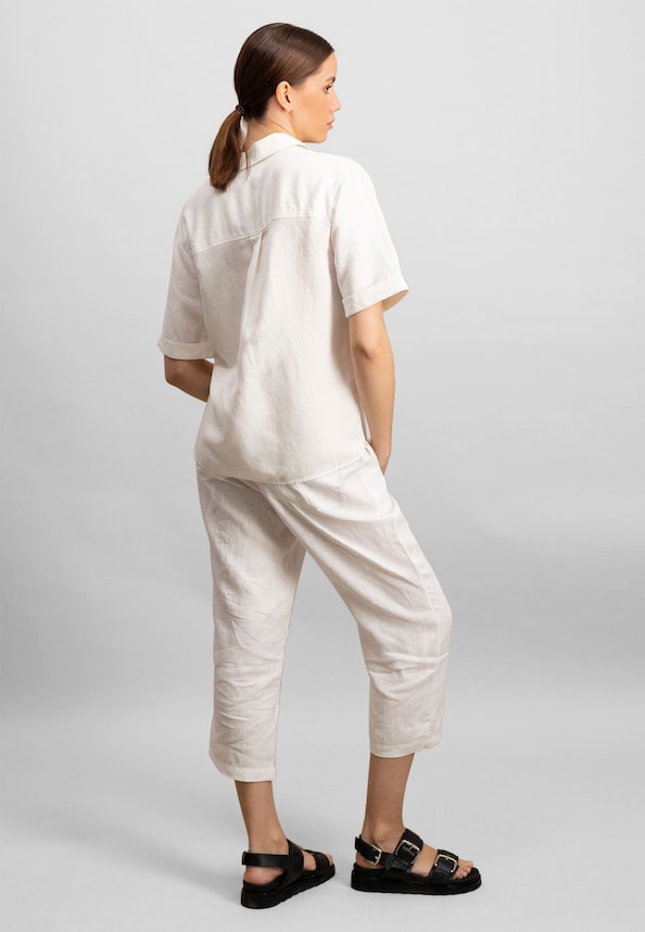 BLOUSE 1/2 LINEN MIX-2