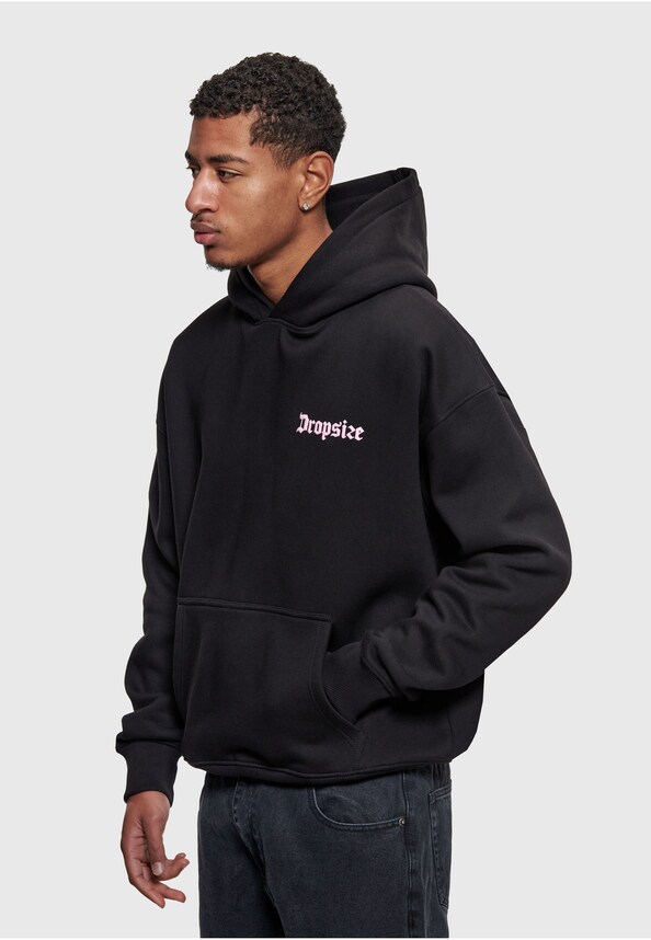 HEAVY OVERSIZE CREW LOVE HOODIE-2