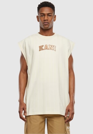 Small Serif Pinstripe Sleeveless 