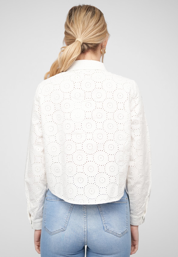 VIANNIE EMBROIDERY L/S SHACKET-1