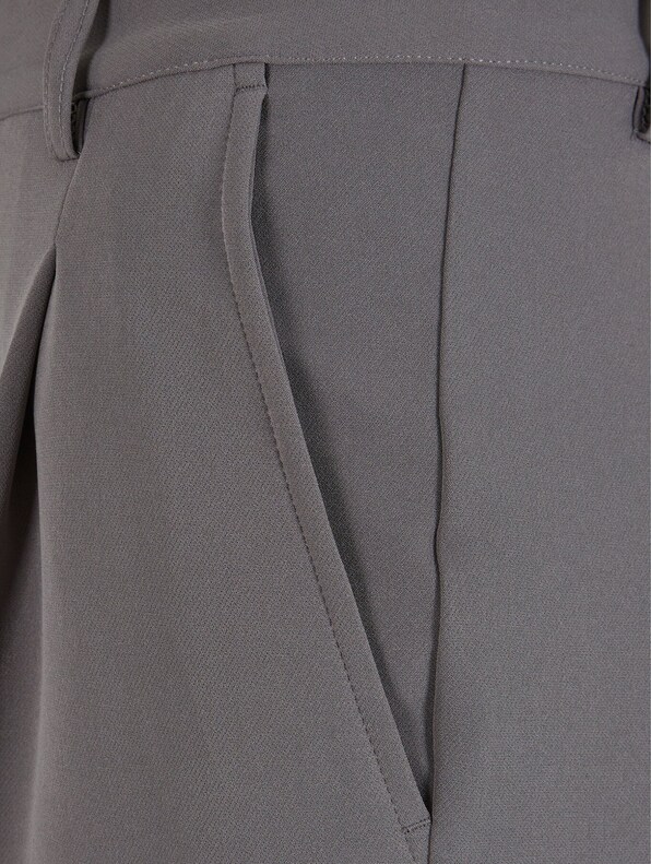 Urban Classics Ladies Wide Leg Stoffhosen-4