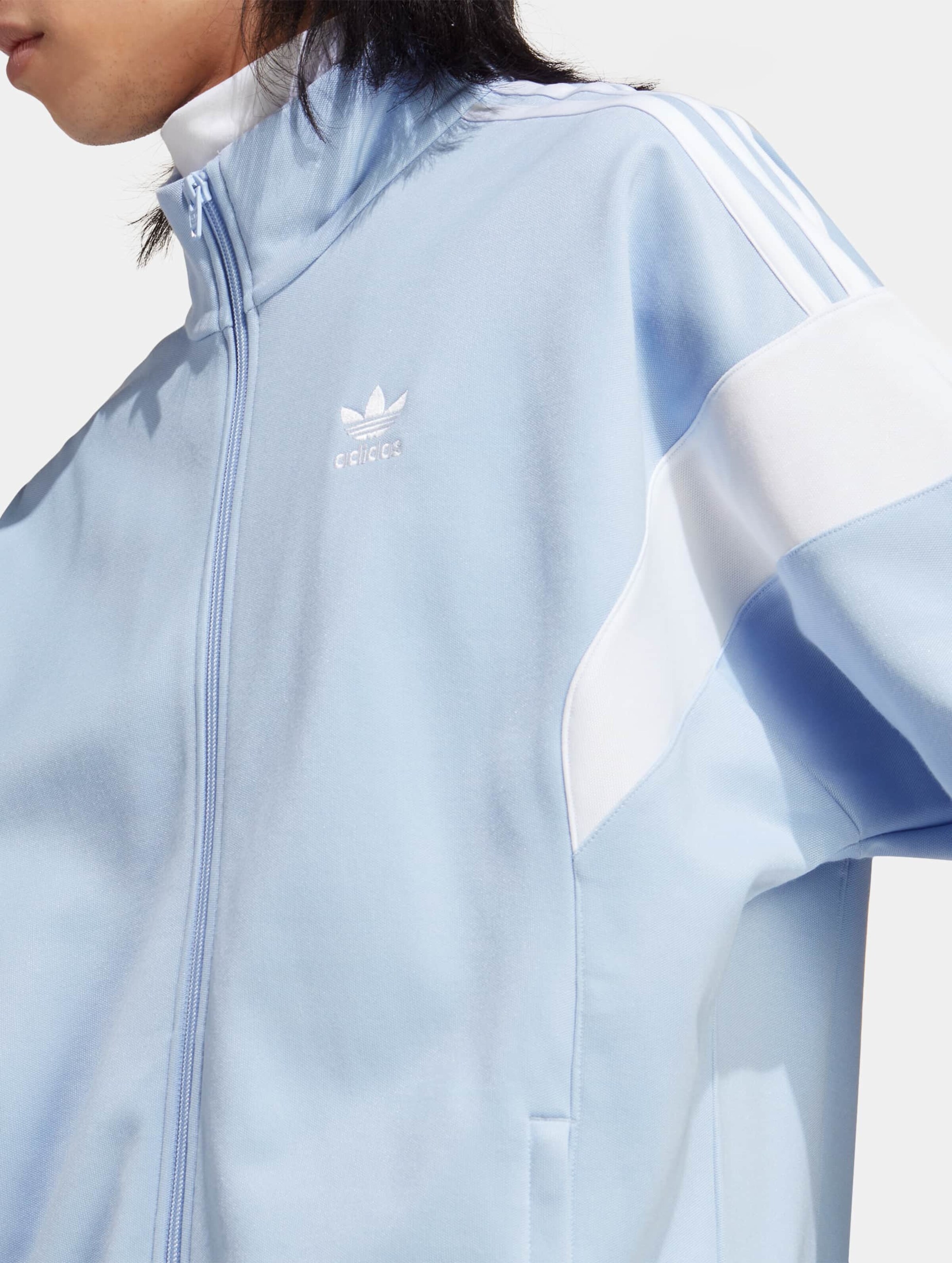 Adidas originals light blue cheap jacket