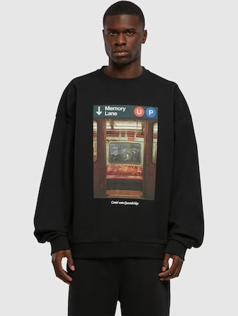 Mister Tee Memory Lane Oversize Crewneck