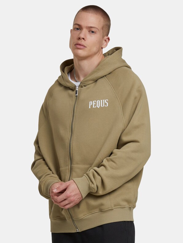 PEQUS Mythic Logo Zip Hoodies-0