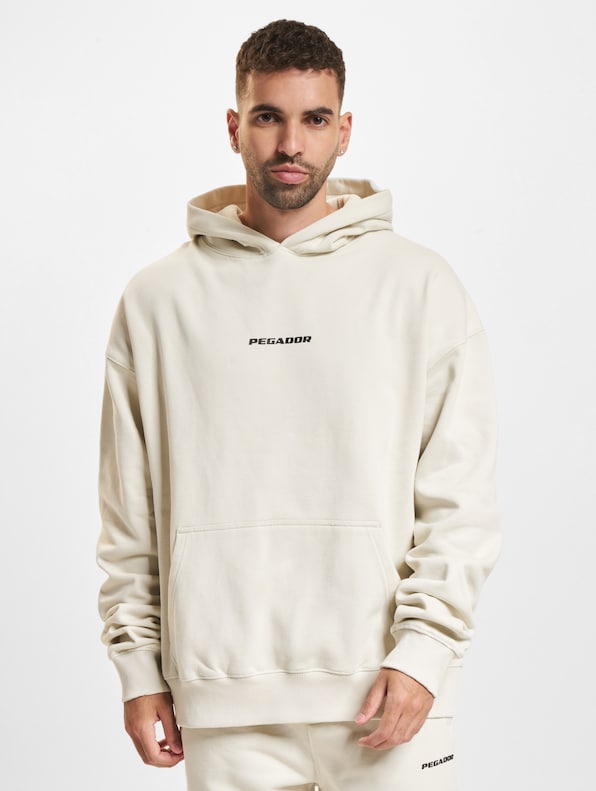 PEGADOR Colne Logo Oversized Hoodies-2