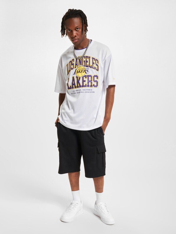 NBA Patch Oversize Mesh Los Angeles Lakers-6