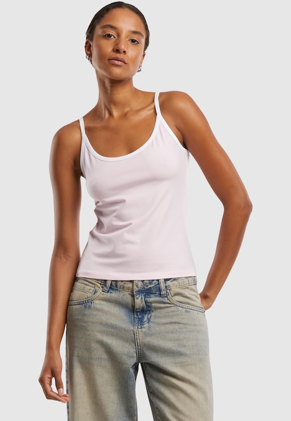 Ladies Contrast Basic-1