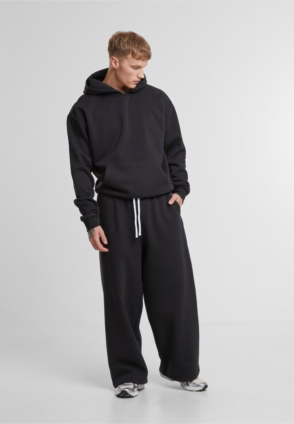 Fluffy Wide Leg Trackpants-4