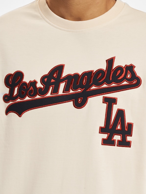 MLB Rib Infill Oversize T-Shirts Los Angeles Dodgers-3