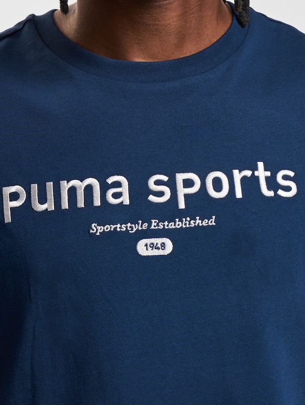 Puma Team Graphic Tee T-Shirts-3